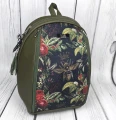 Plecak khaki pszczoły i róże