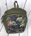 Plecak khaki pszczoły i róże