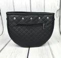 Baza torebki czarna pikowana