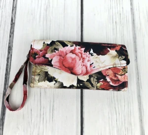  Portfel elegant peony