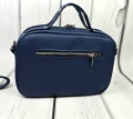 Torebka box mini granat jeans