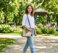 Torebka Sofia mglista łąka