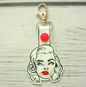 Brelok Marilyn Monroe