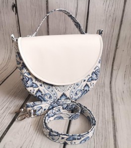 Torebka Felicja granatowy ornament