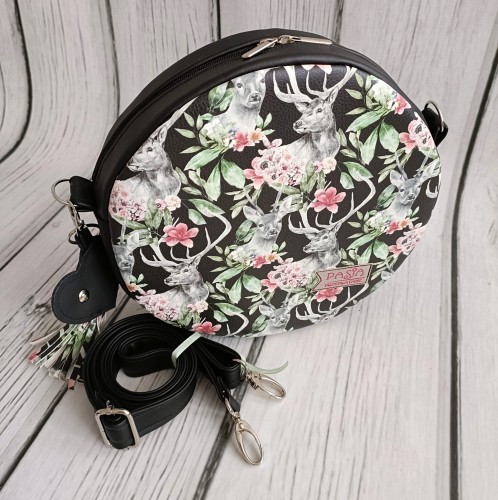 Torebka okrągła deer