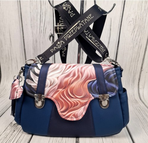 Torebka Angelina rose waves