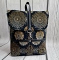  Plecak kurierski standard black mandala