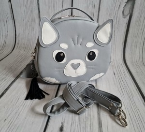 Torebka Hugo szary kot 