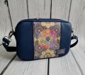 Torebka box granatowa gold mandala