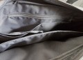 Torba na laptop szaro-czarna z haftem lisa z listkami