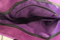 Torebka shopper z funkcją plecaka fiolet
