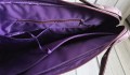 Torba na laptop fiolet patchwork 