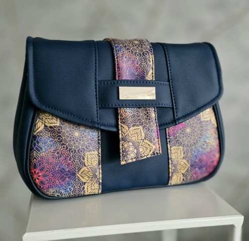 Torebka Żaneta granatowa mandala