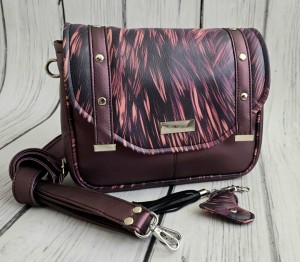 Torebka Filipina fiolet nabłyszczany violet vaves