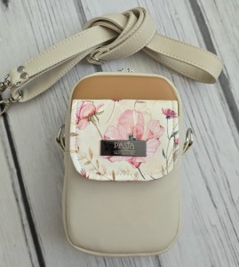 Torebka box telefon rose flowers