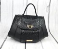  Torebka Bruno czarna plecionka