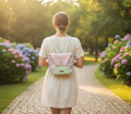 Torebka z funkcją plecaka Eloisa rose hummingbirds 