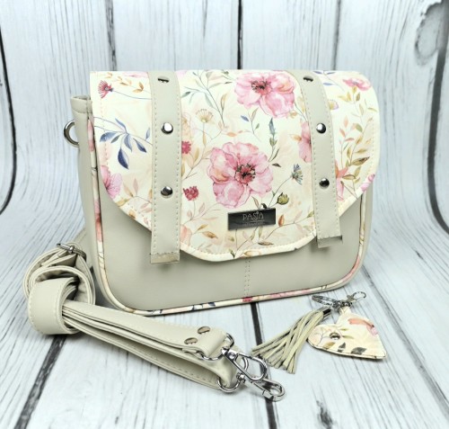 Torebka Filipina ecru rose flowers