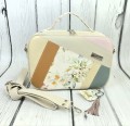 Torebka box elegant garden patchwork 