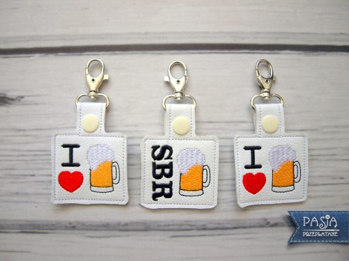 Brelok I love piwo